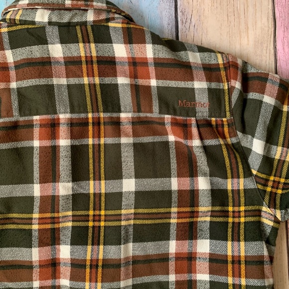 Mens marmot fleece lined long sleeve flannel size xl - Picture 10 of 10